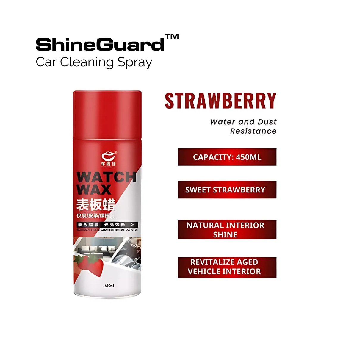 ShineGuard™ Car Cleaning Spray