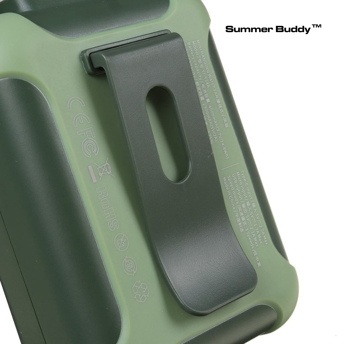 SummerBuddy™ Pocket Aircon & Powerbank