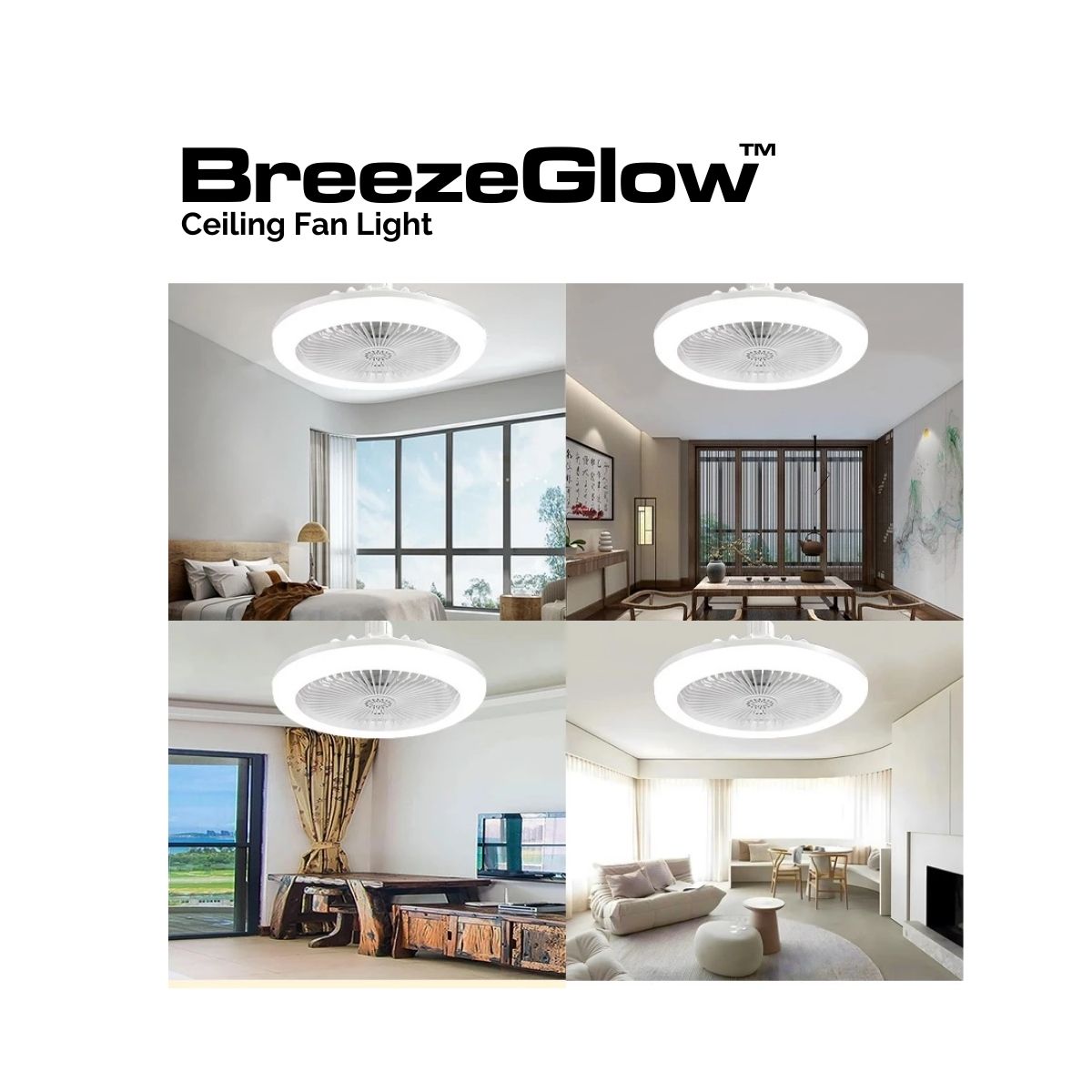 BreezeGlow™ Ceiling Fan Light