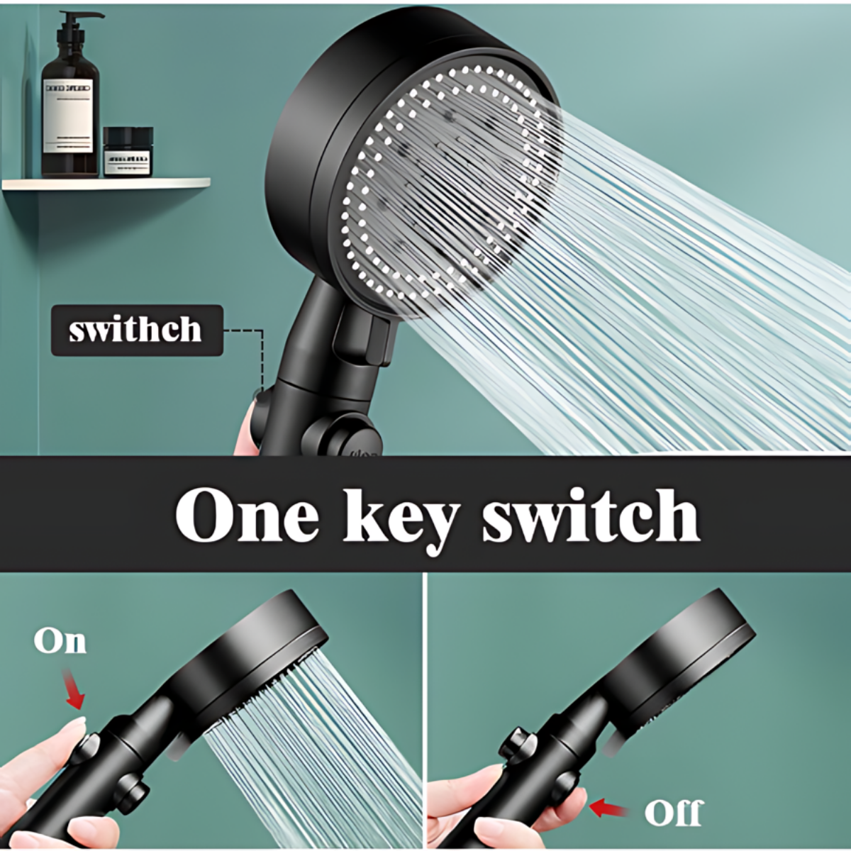 ShowerPro™ Attachable Shower System