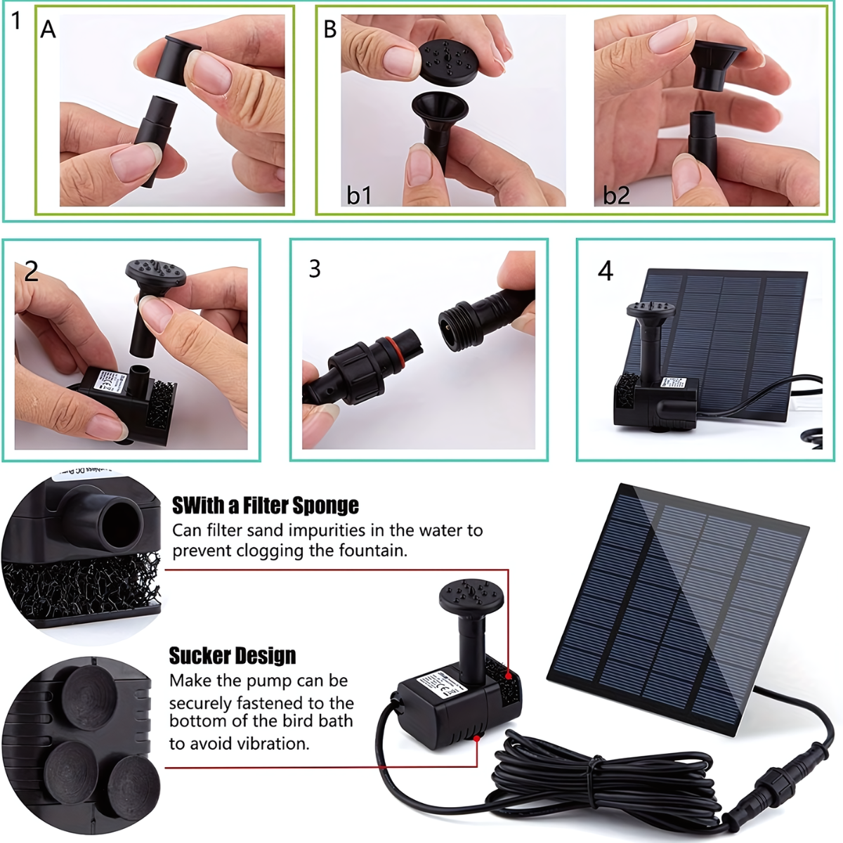 Instant Solar Water Fountain™