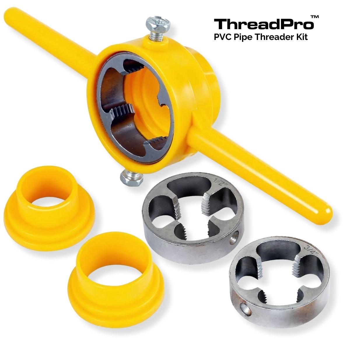 ThreadPro™ PVC Pipe Threader Kit