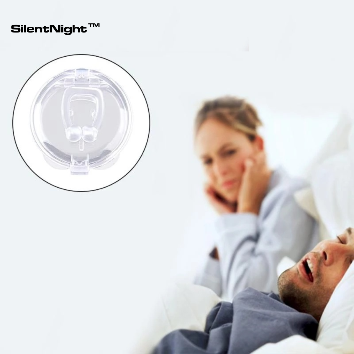 [BUY 1 TAKE 1 FREE] SilentNight™ Anti-Snore Device