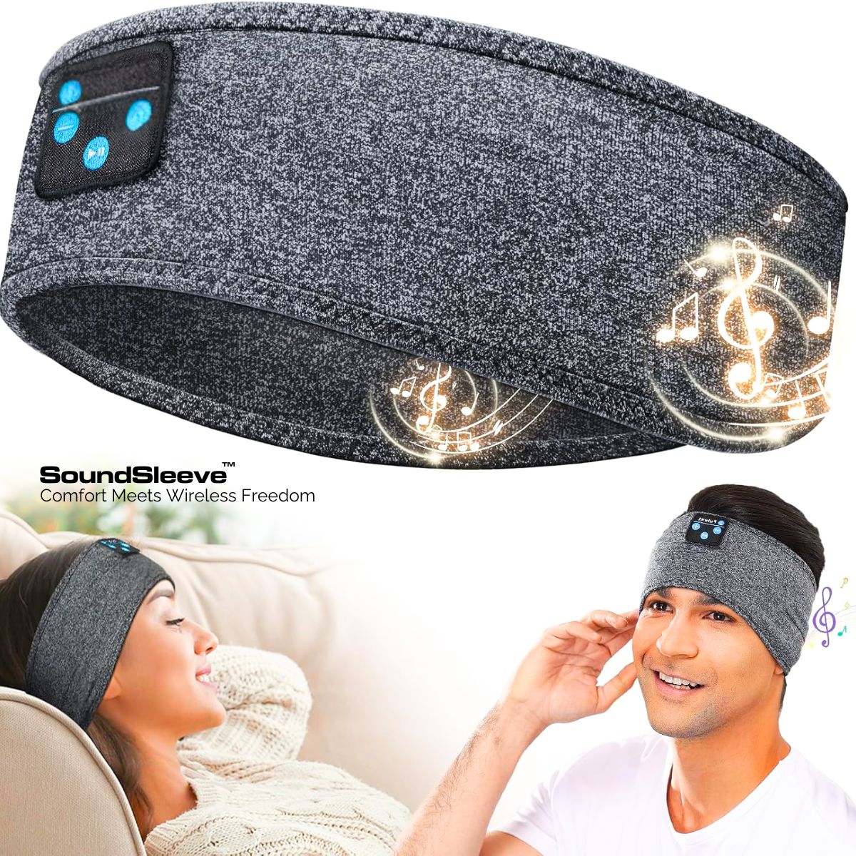 SoundSleeve™ Comfort Meets Wireless Freedom