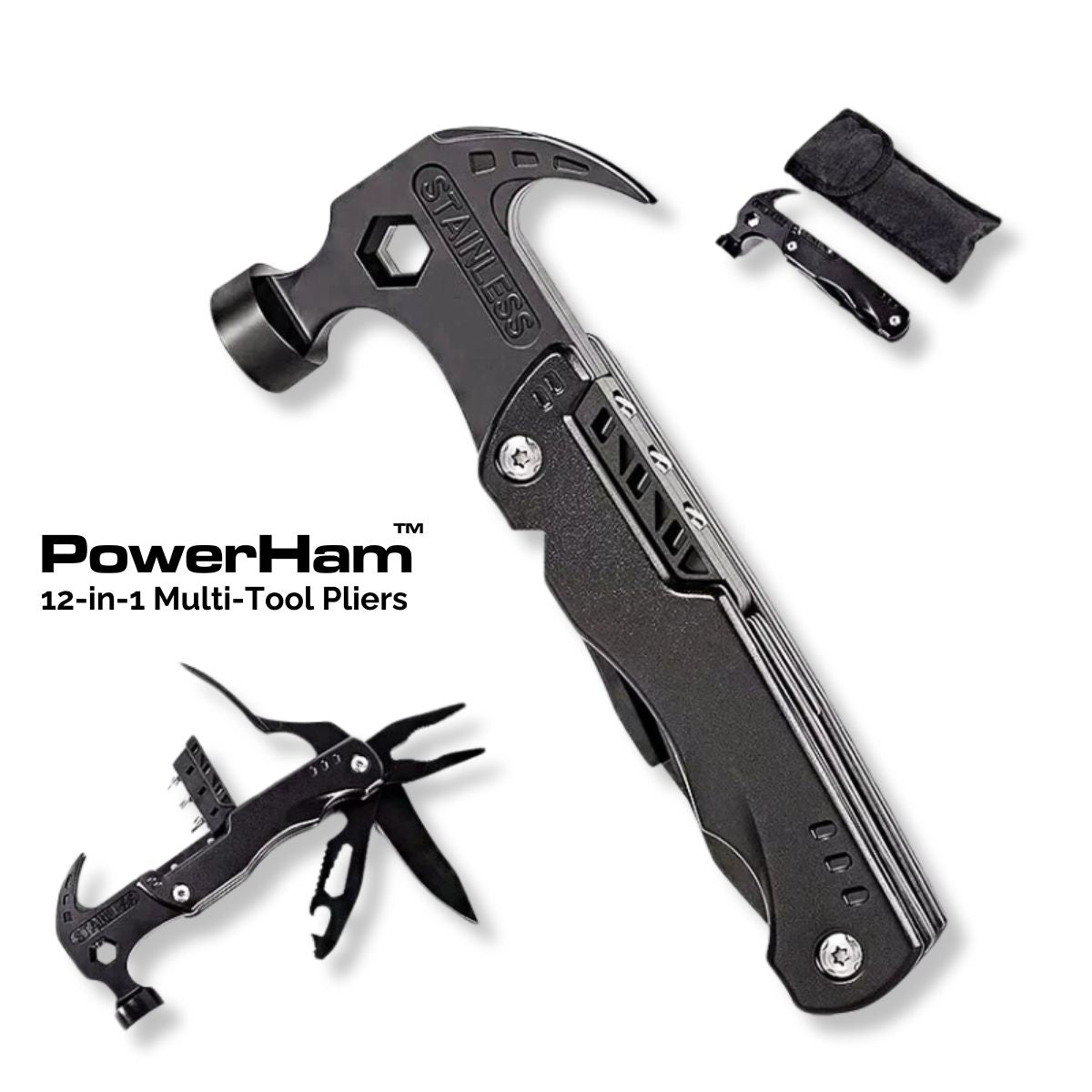 PowerHam™ 12-in-1 Multi-Tool Pliers