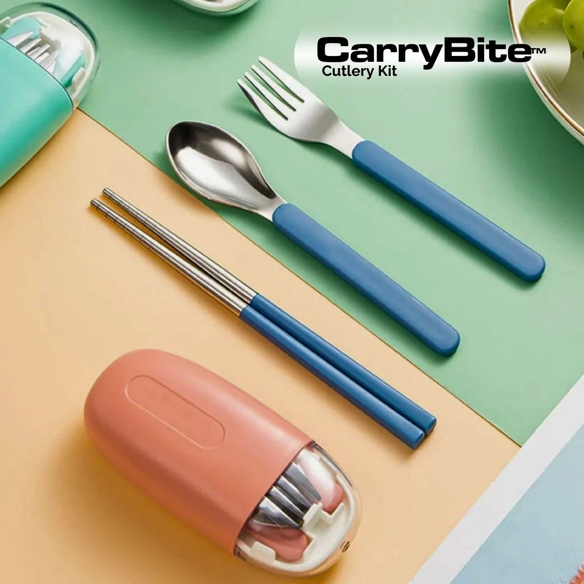CarryBite™ Cutlery Kit - 4pc Set