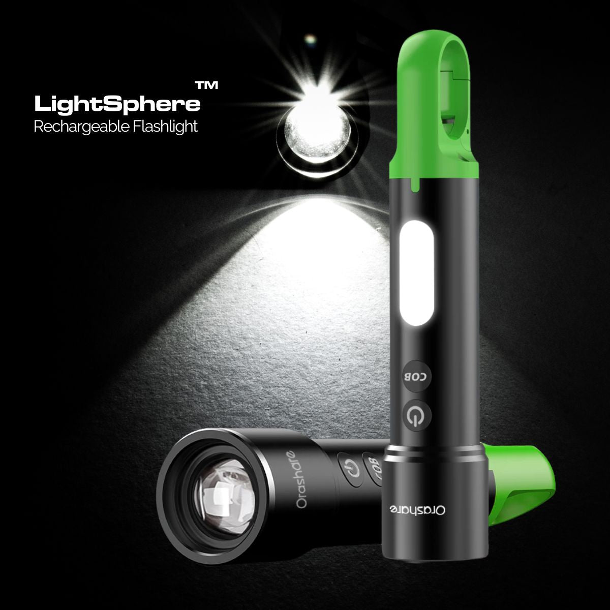 LightSphere™ Rechargeable Flashlight