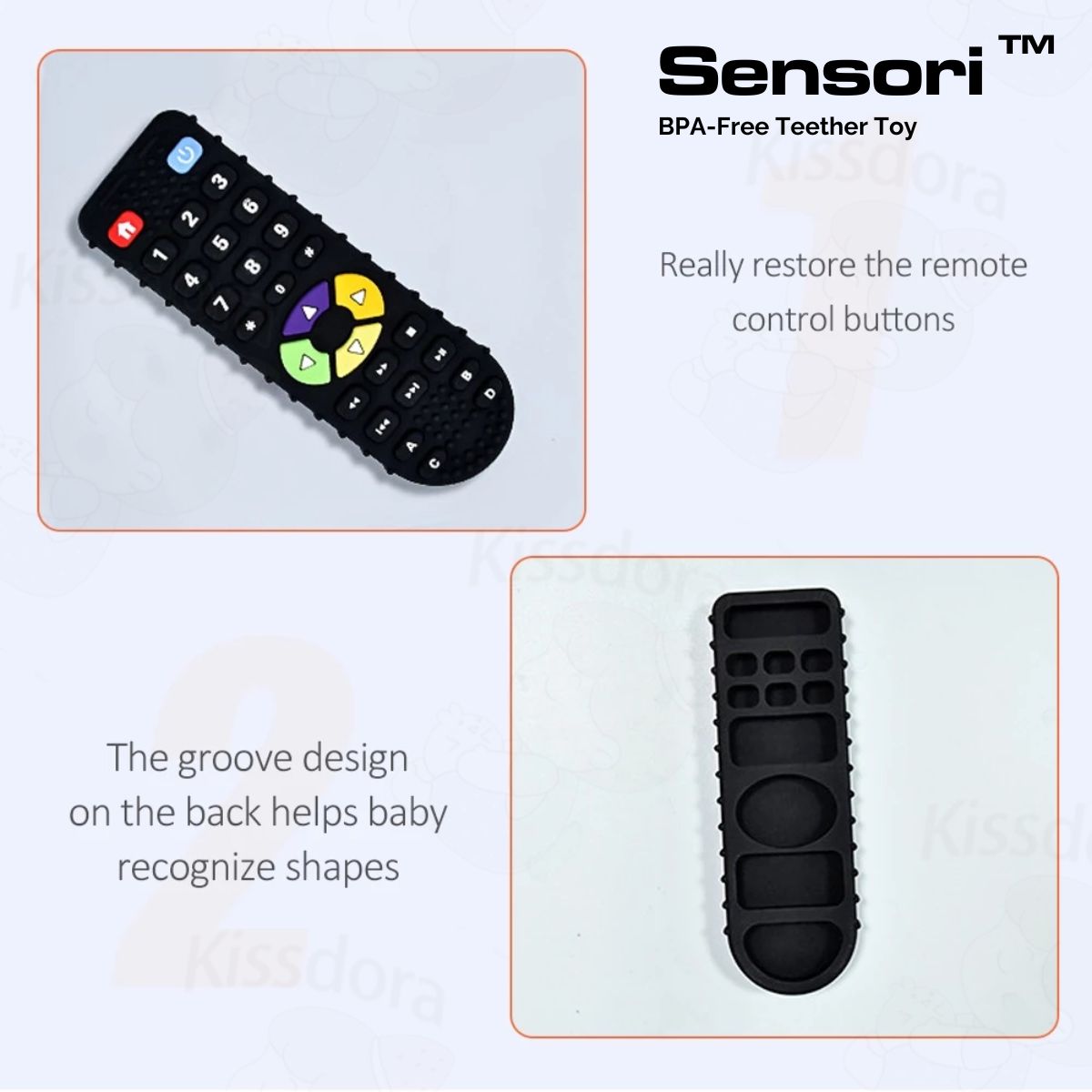 Sensori™ BPA-Free Teether Toy