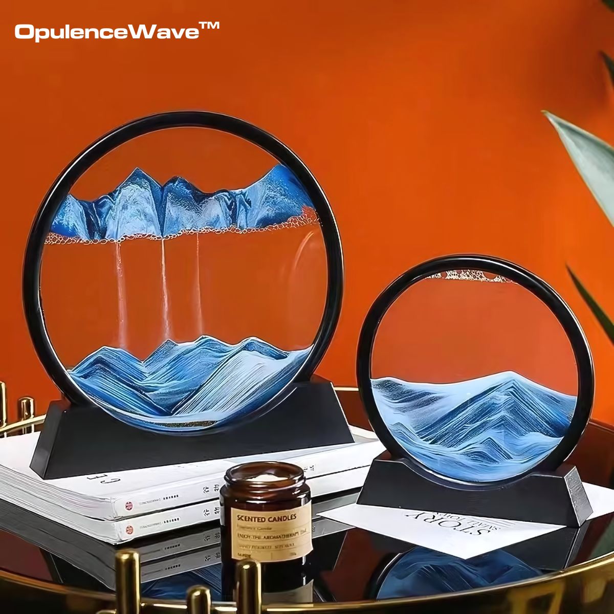OpulenceWave™ 3D Sand Artistry