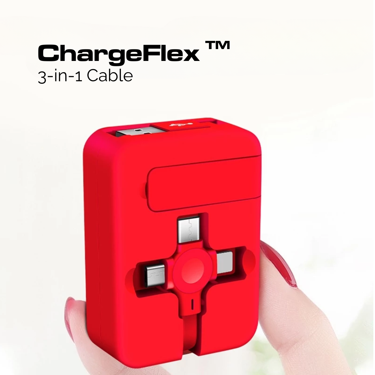 ChargeFlex™ 3-in-1 Cable