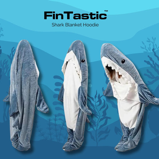 FinTastic™ Shark Blanket Hoodie