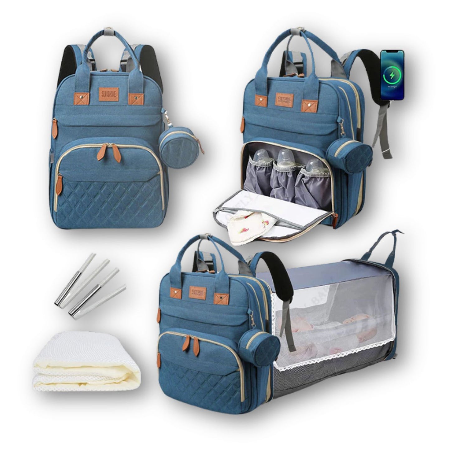 InstaCrib™ Travel Baby Bag