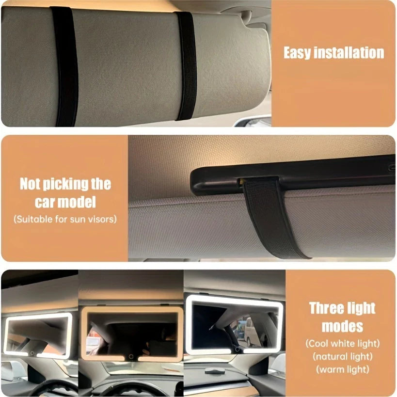 GlowVisor™ Car Visor Mirror