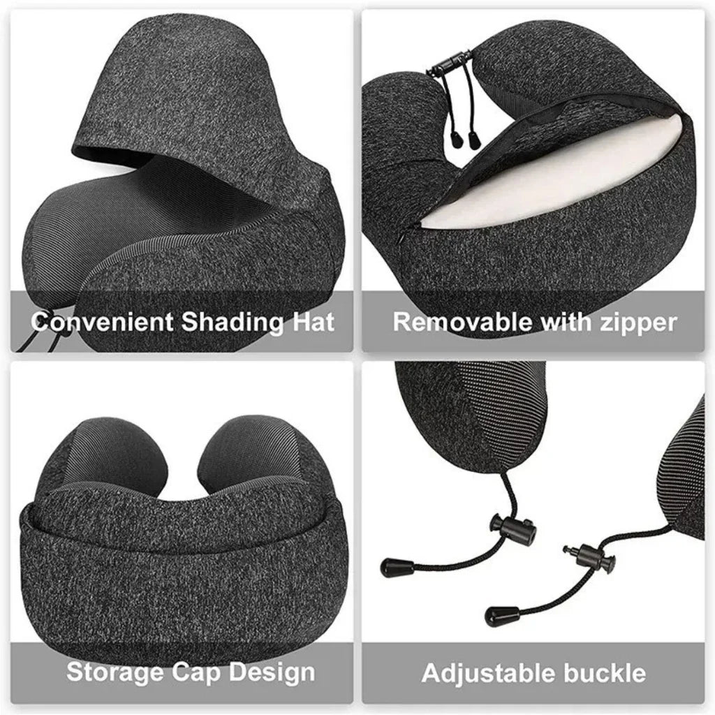 Snoozie™ Hooded Travel Pillow