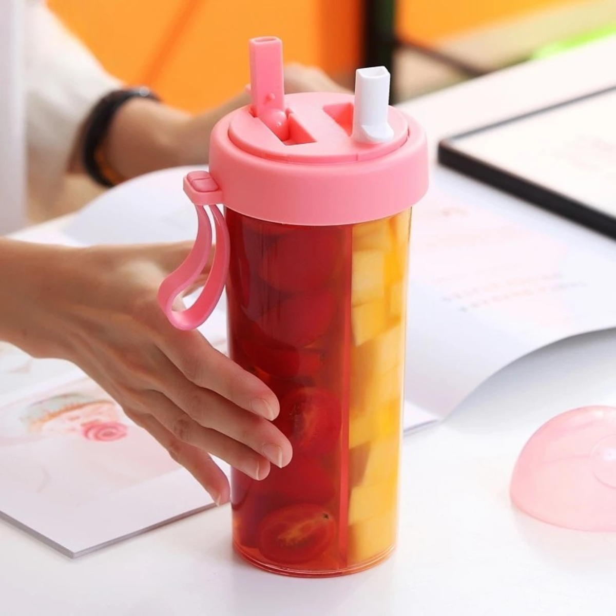 DoubleSip™ Double Drinking Bottle