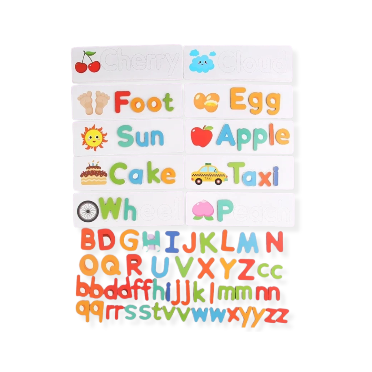 SpellSmart™ Wooden Spelling Game