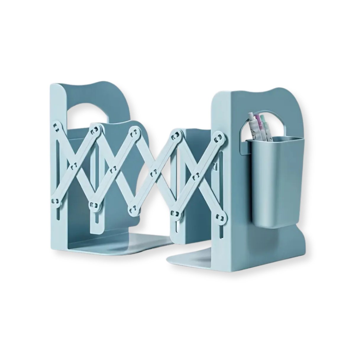 FlexOrg™ Adjustable Book Shelf Organizer