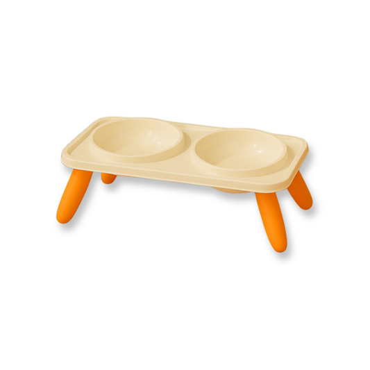 PetPlatter™ Dual Bowl Pet Feeder