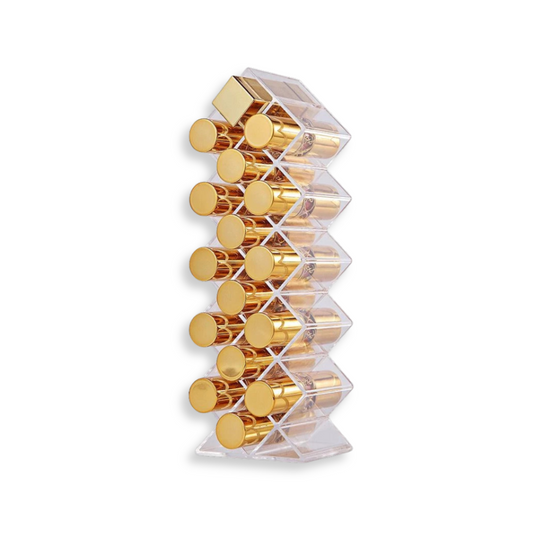 LipOrg™ 16 Slot Acrylic Lipstick Organizer