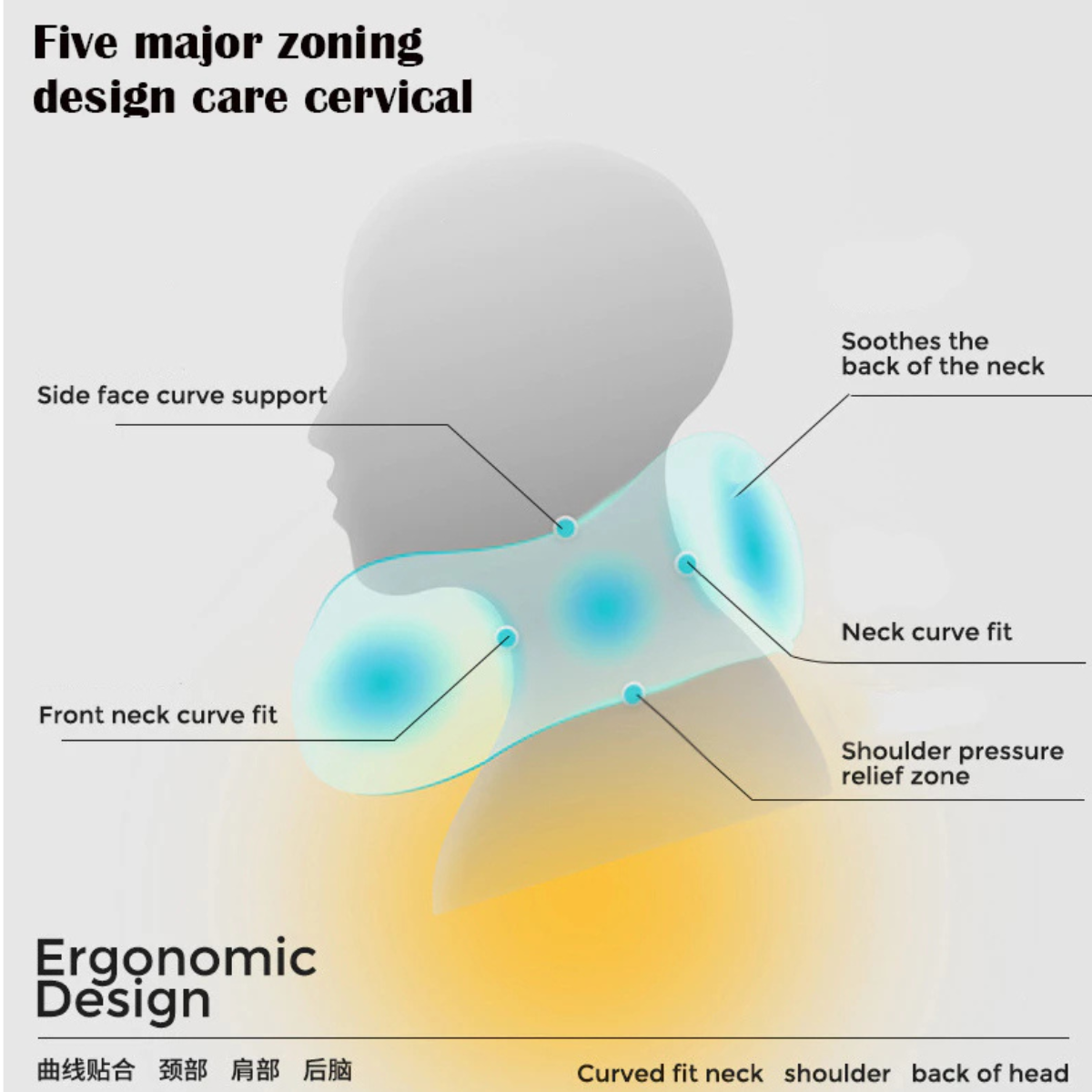 Snoozie™ Hooded Travel Pillow