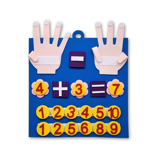 CleverCount™ Finger Counting Felt Board