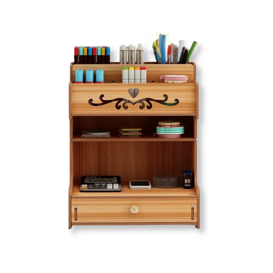 Ministax™ Wooden Desk Organizer
