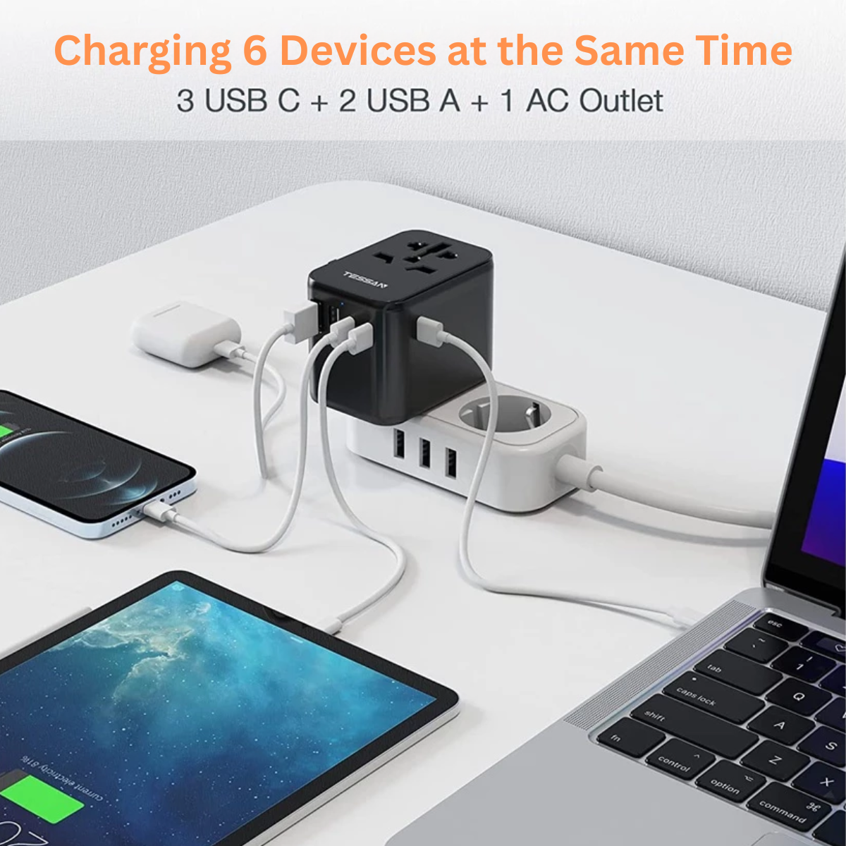 TravelVoltage™ Multi-port Travel Adapter