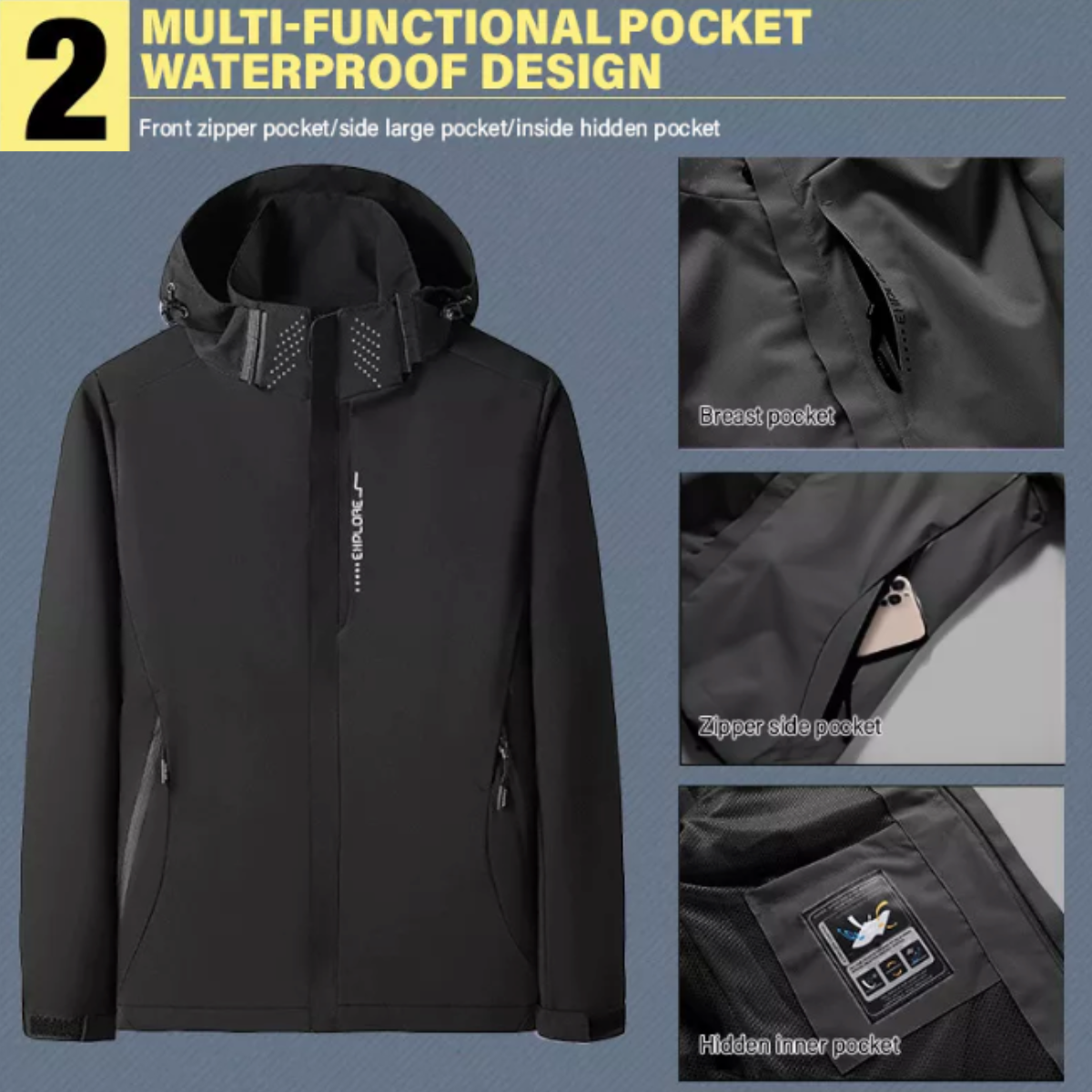 RainDefender™ Water Resistant Jacket