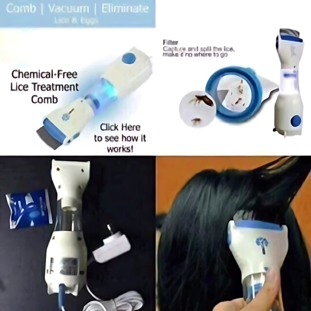 LiceAway™ Electric Lice Remover