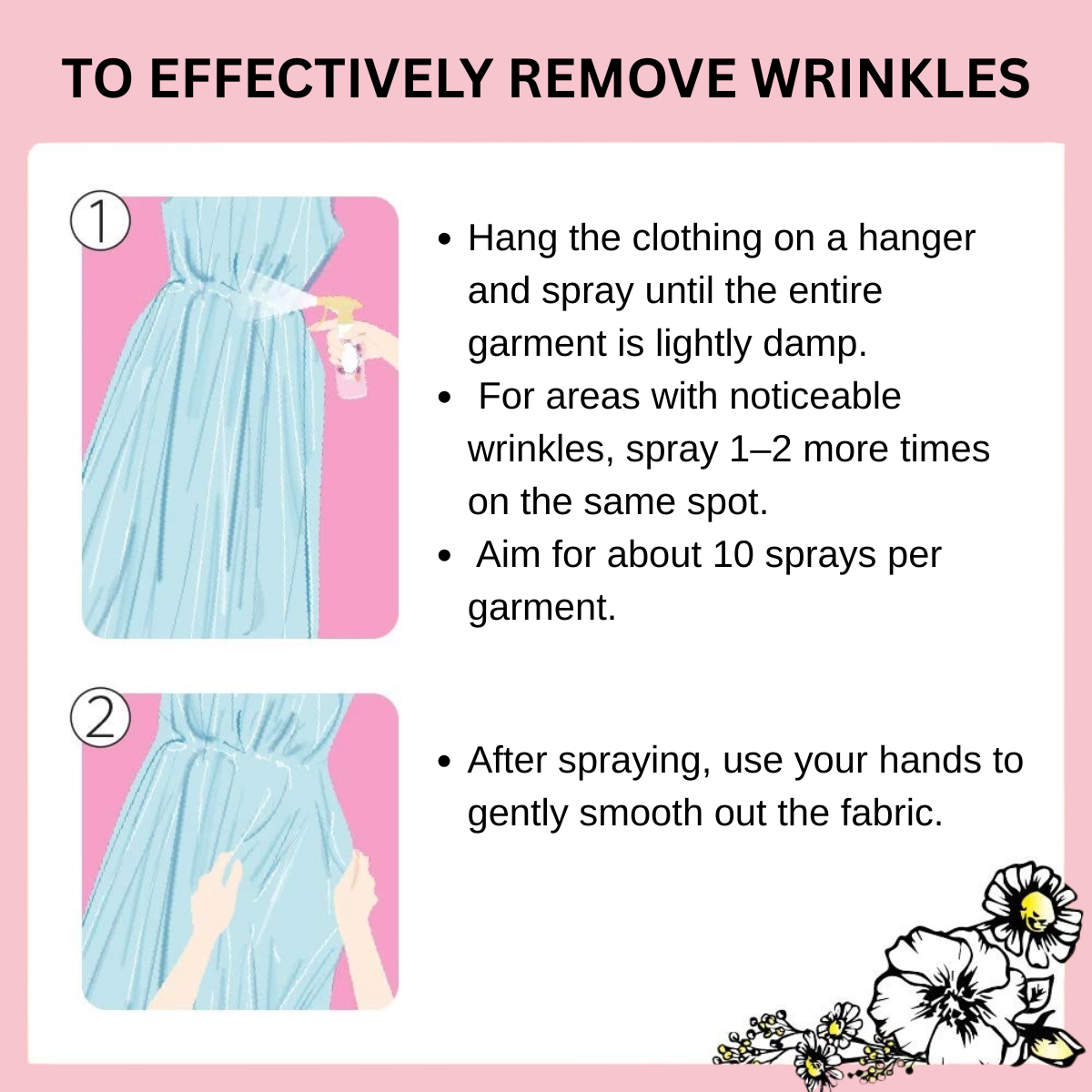 SmoothMist™ Crease Resistant Clothing Mist