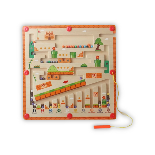 MarioMaze™ Color Counting Educational Montessori Board
