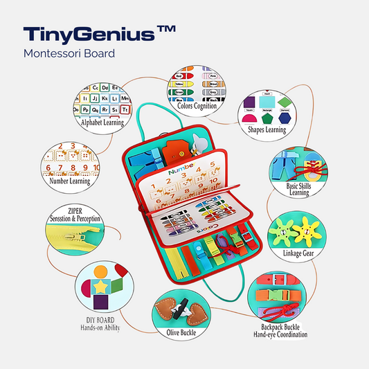 TinyGenius™ Montessori Board