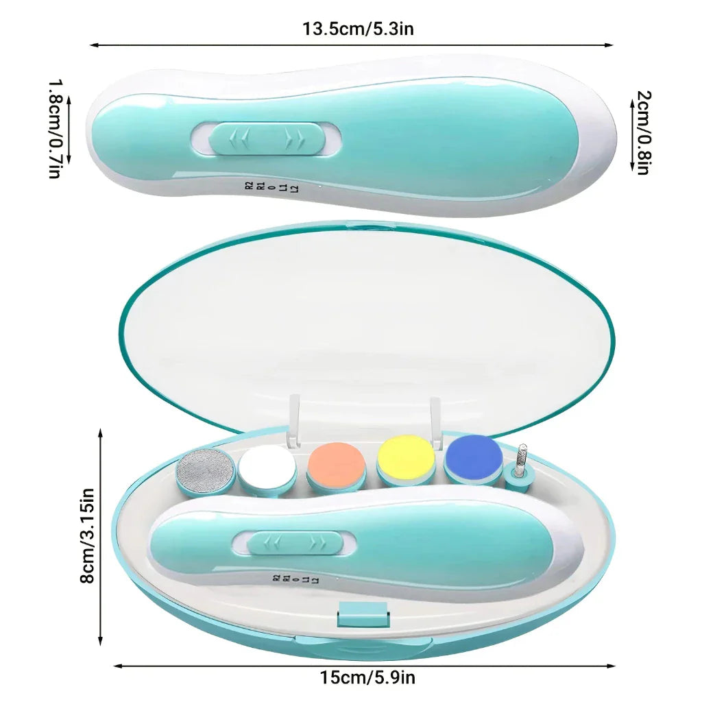 SafeTrim™ Electric Baby Nail Trimmer