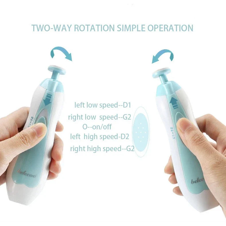 SafeTrim™ Electric Baby Nail Trimmer