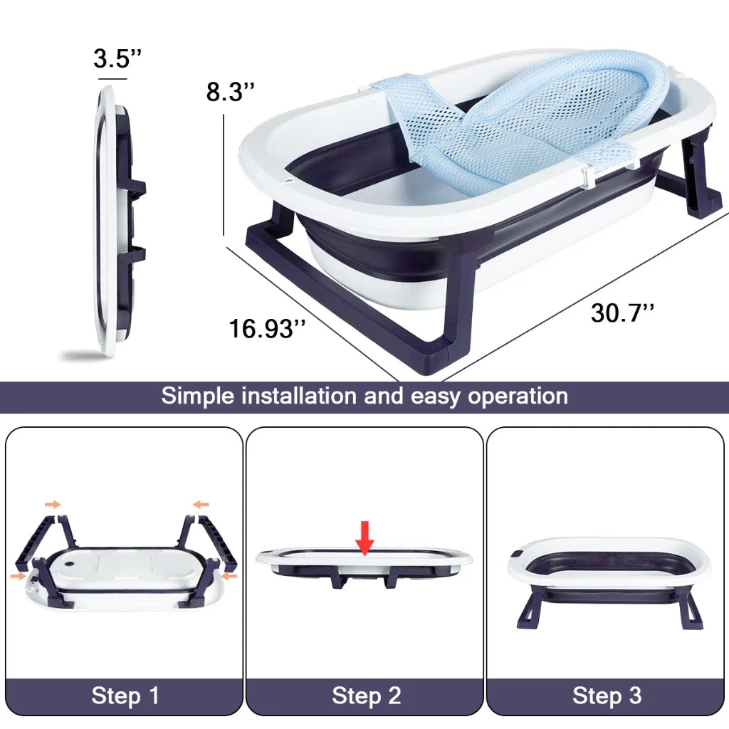 CozyBath™ Foldable Baby Bath Tub