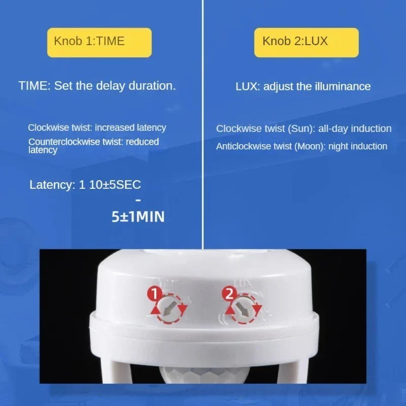 SenseLite™ Motion Sensor LED Bulb Socket