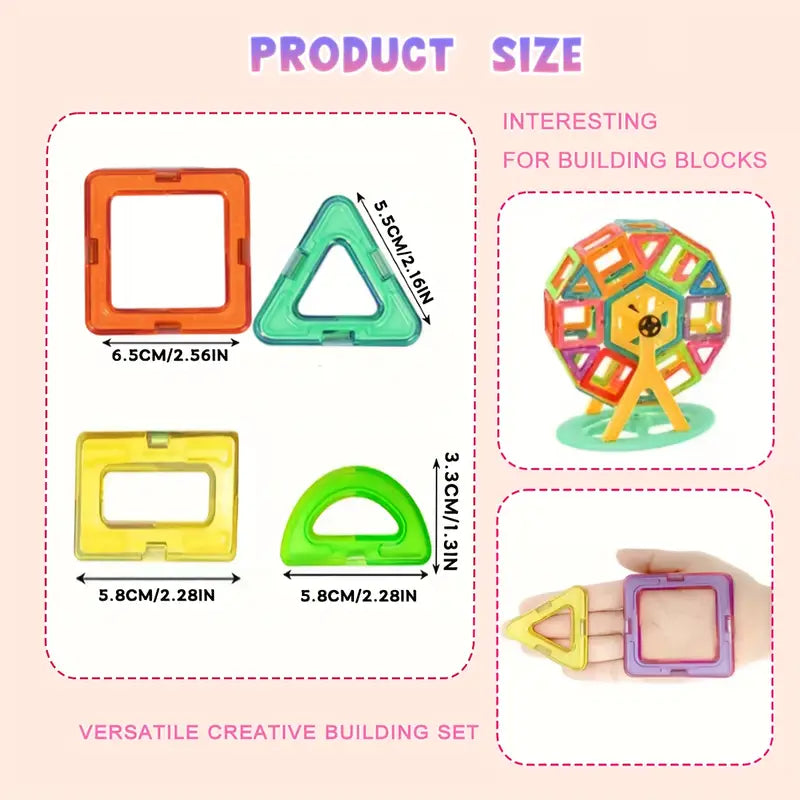 BuildBrix™ Magnetic Architecture Building Blocks