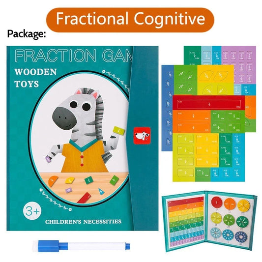 MathMinds™ Math Fraction Learning Book