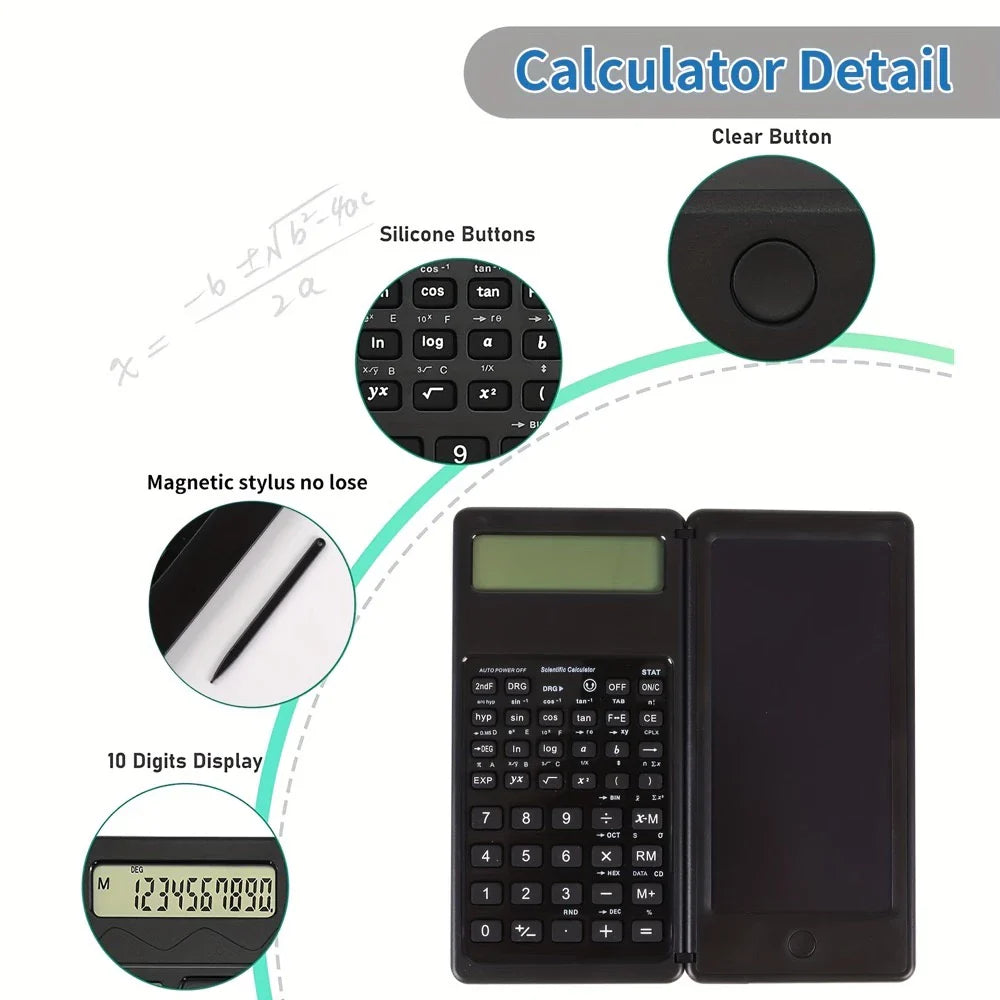 CalcuNote™ Calculator with Handwriting Board