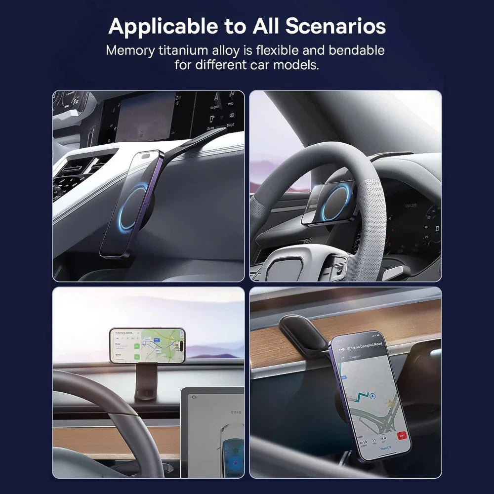 SwiftHold™ Magnetic Phone Holder for Cars