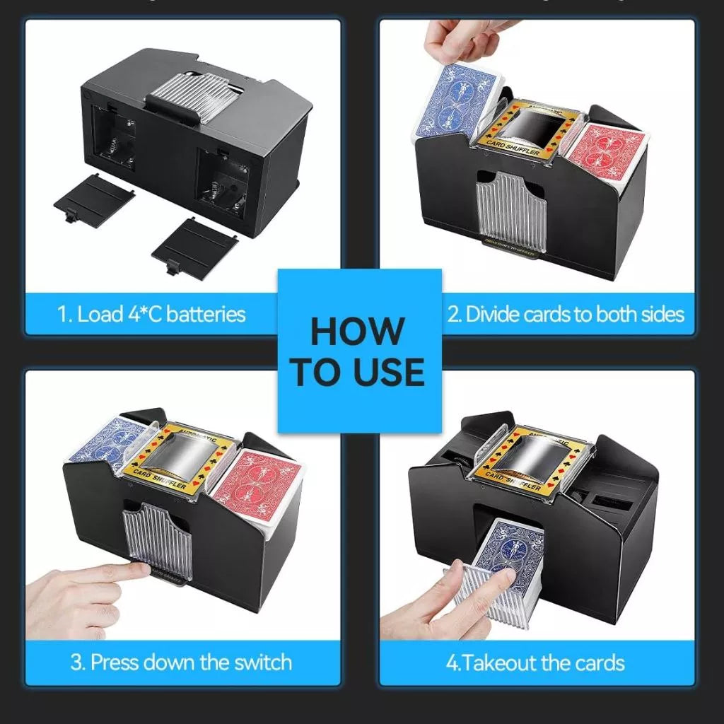 EaseShuffle™ Automatic Card Shuffler
