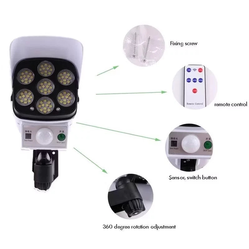 GuardLite™ Solar Security Simulation Lamp