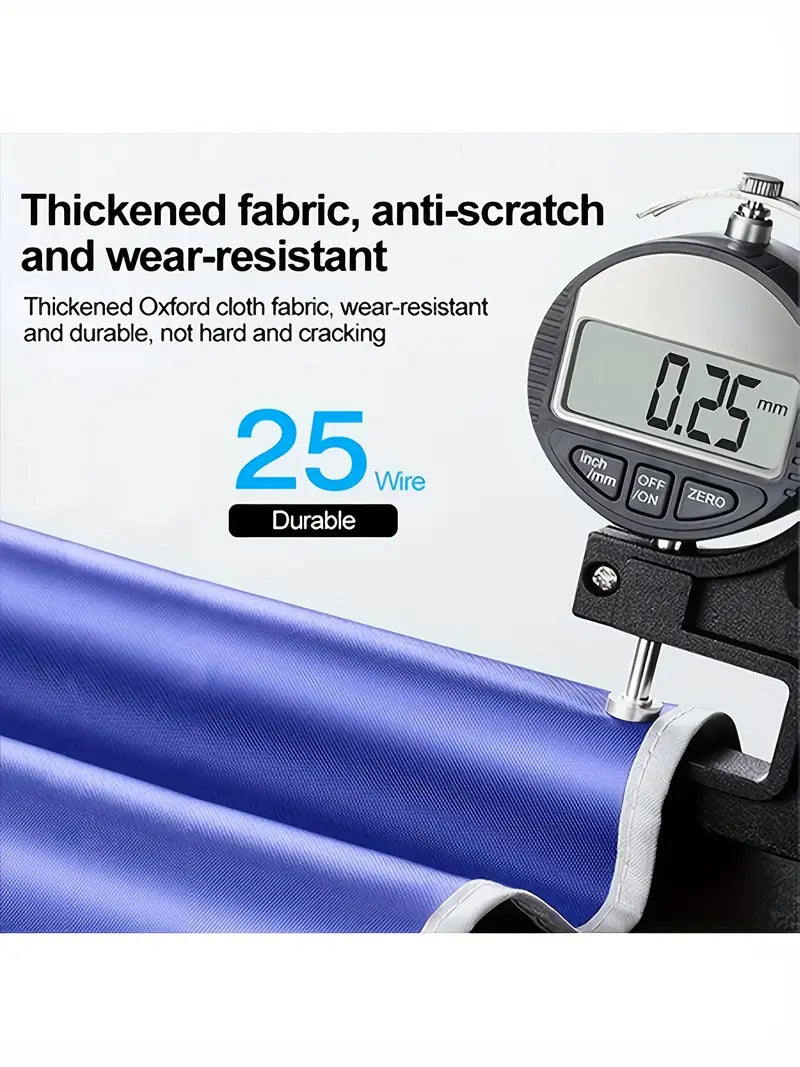 StormGuard™ Motorcycle Raincoat with Eye Cover