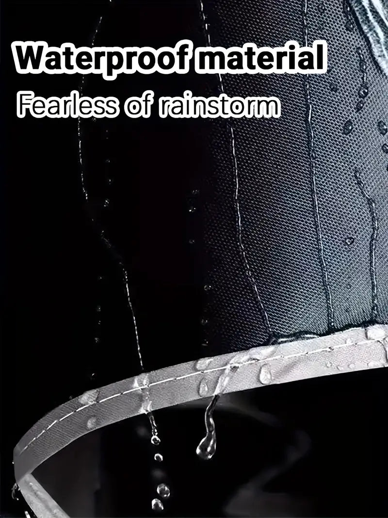 StormGuard™ Motorcycle Raincoat with Eye Cover