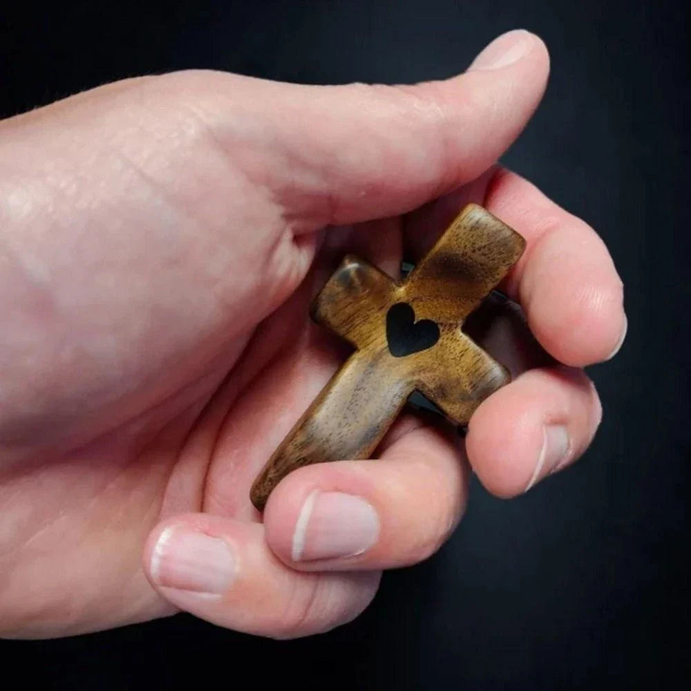 FaithTouch™ Wooden Cross Fidget