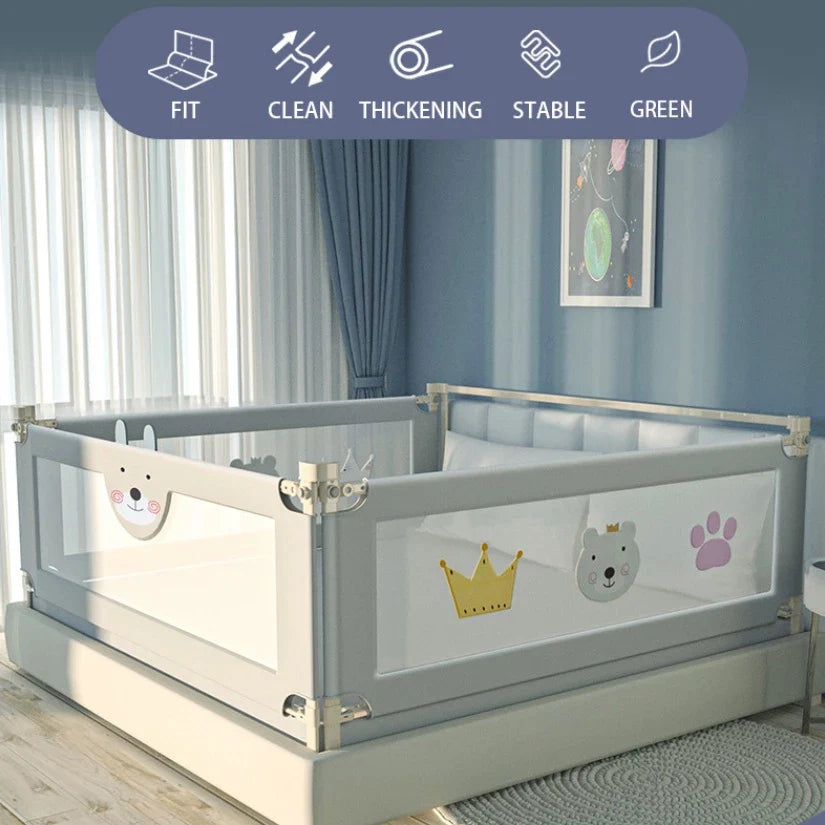 SafeBaby™ Bedside Protector Safety Rail