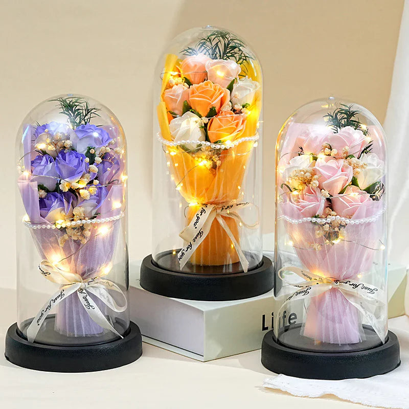 PetalBloom™ Flower Bottle Lamp