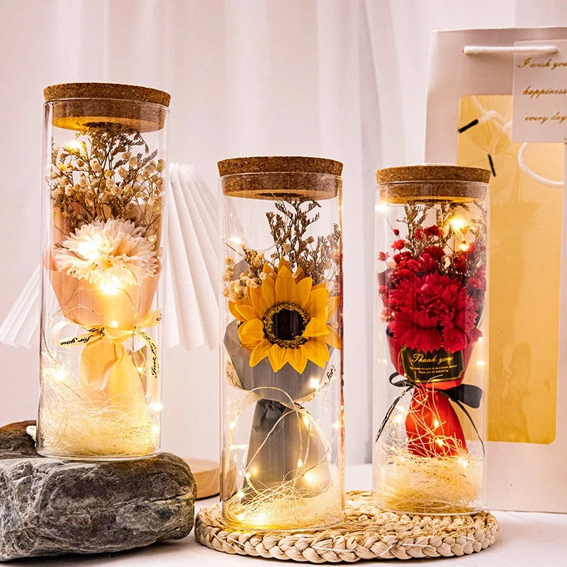 PetalBloom™ Flower Bottle Lamp