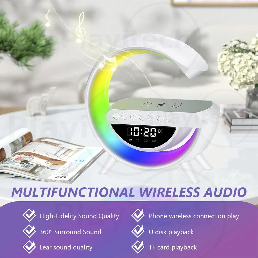 GlowTune™ Wireless Charging Speaker
