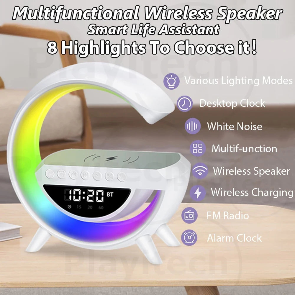 GlowTune™ Wireless Charging Speaker